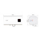 Бойлер "Квадрат" Mixxus EWH-14050 CUBE WET(H) 50 л мокрые ТЭНы 2 кВт 
