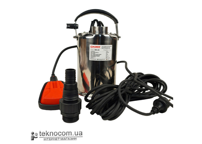 Дренажний насос Koer KDN-400 нерж.сталь