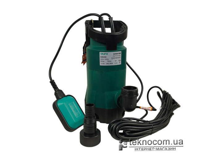 Дренажный насос для мутной воды Taifu GS-400