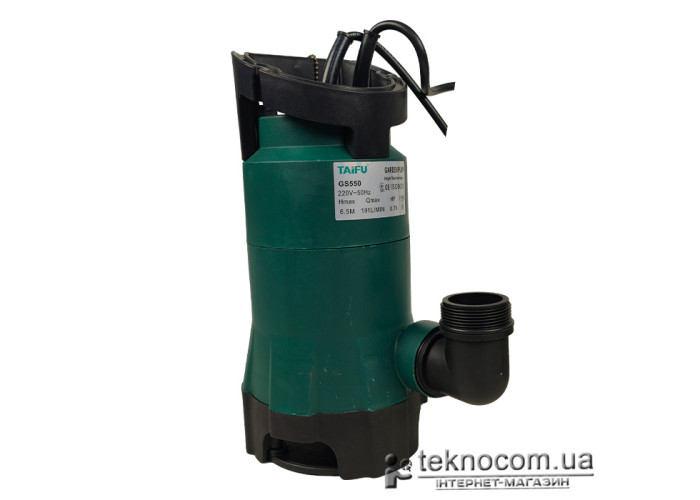 Дренажный насос для мутной воды Taifu GS-550