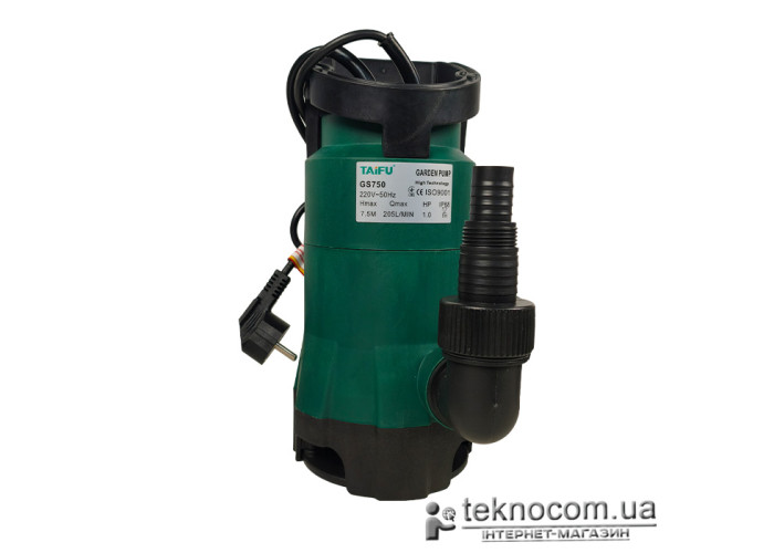 Дренажный насос для мутной воды Taifu GS-750