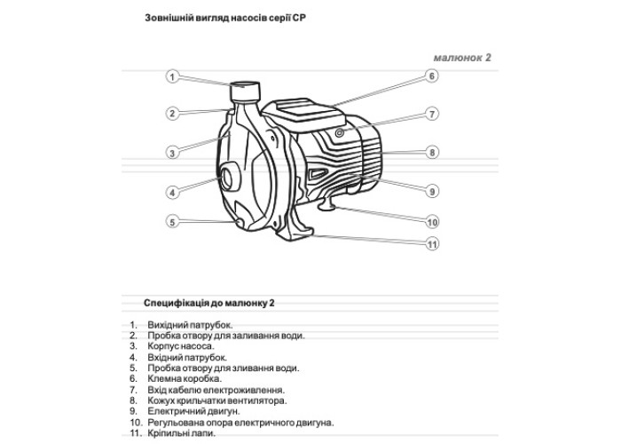 Насос відцентровий моноблочний Vitals Aqua CP 568de