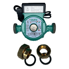 Циркуляційний насос Taifu GRS-25/40/180 з гайками Циркуляційний насос Taifu GRS-25/40/180 з гайками