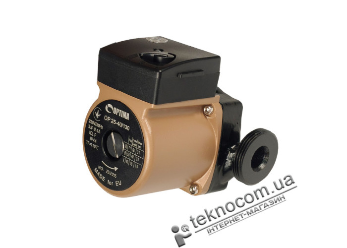 Циркуляційний насос Optima OP25-40/130 з гайками