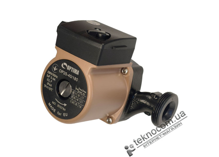 Циркуляційний насос Optima OP25-40/180 з гайками