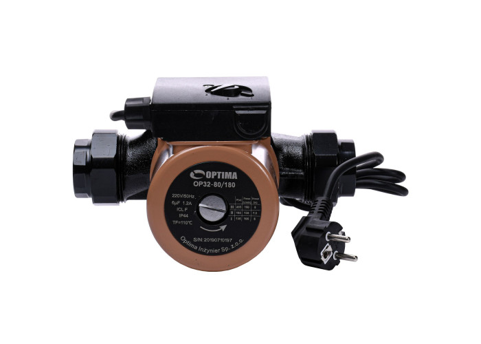Циркуляційний насос Optima OP32-80/180 з гайками