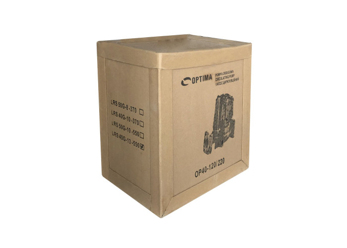 Циркуляційний насос Optima OP40-120/220 з гайками